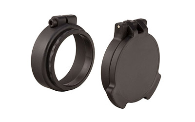 Black flip-up scope lens covers