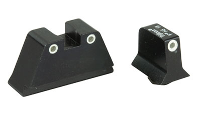 Trijicon Bright & Tough Suppressor Sight Set for Glock Large Frames Green with White Front and Rear