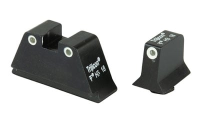Trijicon Bright & Tough Suppressor Sight Set for Glock Large Frames Green with White Front and Rear - Image 2