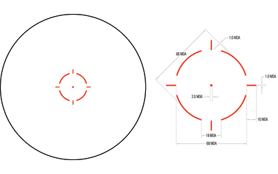 TRIJICON MRO HD COMBO 1X25 2.0 MOA FCW - Image 4