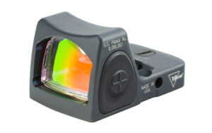 Trijicon red dot reflex sight with tinted lens