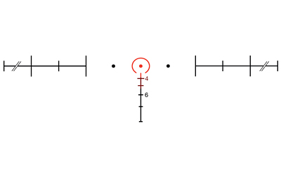 TRIJICON ACOG 4X32 .223 BAC HS/DOT RED - Image 4