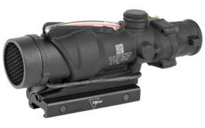 Trijicon ACOG riflescope on white background