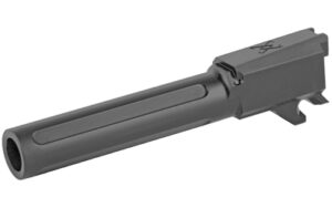 Handgun barrel and slide component