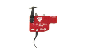 TRIGGERTECH TIKKA SINGLE STAGE - BLACK DIAMOND CURVED BLK/RED