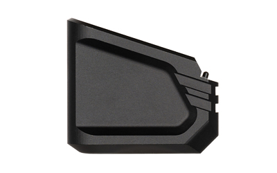 Modern black wall-mounted mailbox