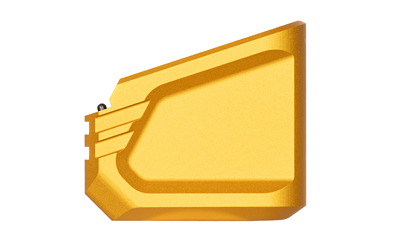 Golden 3D folder icon on white background