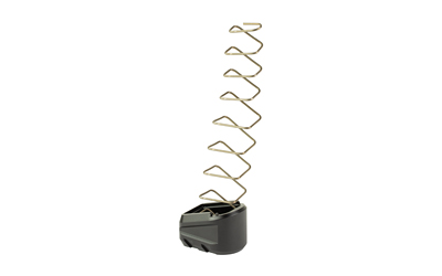 Portable radio with extended zigzag antenna