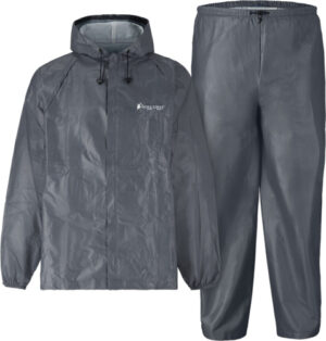 FROGG TOGGS RAIN SUIT MENS - ULTRA LITE 2 LG CARBON BLACK