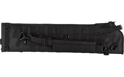 Black tactical utility belt with buckles and D-rings