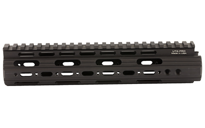 Black UTG Pro rifle handguard rail