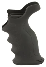 Black ergonomic grip for handheld devices