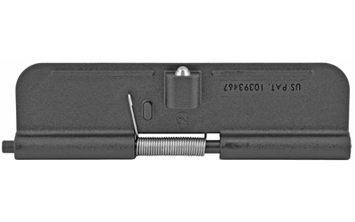 Spring-loaded metal door hinge mechanism