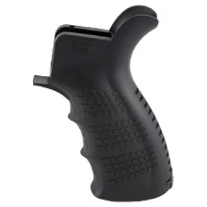 Black ergonomic rifle pistol grip