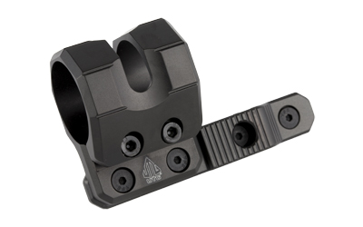 Tactical scope mounting bracket with rail system