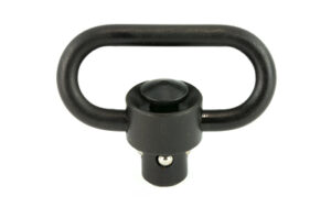UTG SWIVEL QD PUSH BUTTON - 1.38" BLACK