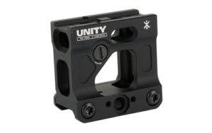 Black Unity Tactical optic mount bracket