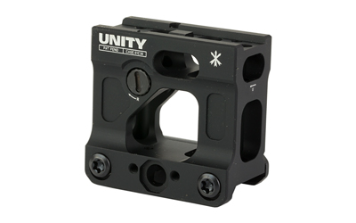 Black UNITY Tactical metal optic mount bracket