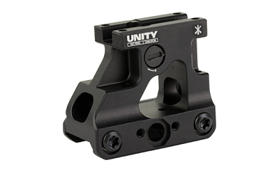 Black Unity Tactical optic mount bracket