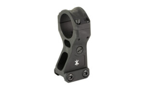 Black metal scope mount bracket