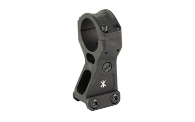Black metal scope mount bracket