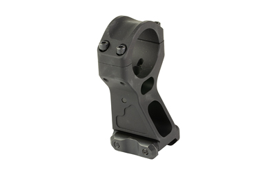 Black metal scope mount bracket