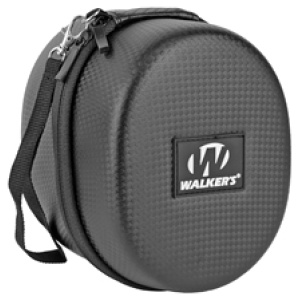 Walkers black carrying case for headphones