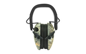 Camouflage over-ear hearing protection earmuffs