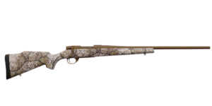 Weatherby Vanguard Badlands Rifle .30-06 Sprg 5rd Capacity 22" Burnt Bronze Threaded Barrel Approach Camo Stock