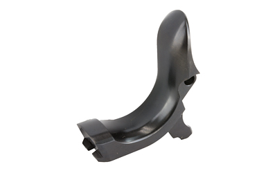Black molded plastic automotive trim component