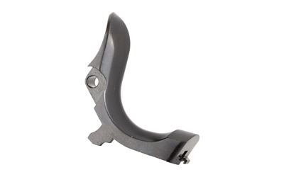 Gray curved mechanical plastic component isolated on white