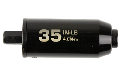 35 in-lb torque driver, 4.0 N-m.
