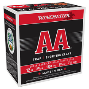 Winchester AA sporting clays ammunition box