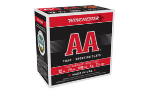 Winchester AA Target Shotshells 12 ga 2-3/4" 1 oz 1290 fps #7.5 25/ct