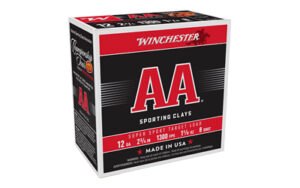 Winchester AA Sporting Clays shotgun shells box