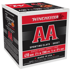 Winchester AA shotgun shells box, sporting clays.