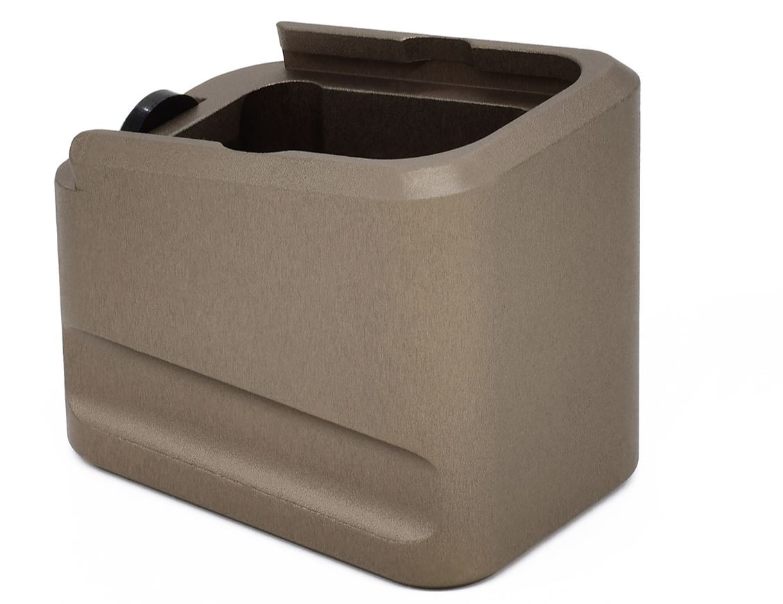 WARNE GLOCK 19/23 MAG EXTENSION FDE