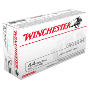 Winchester 44 Rem Mag ammunition box