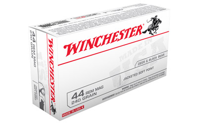 Winchester 44 Rem Mag ammunition box