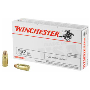 WIN USA 357SIG 125GR FMJ 50/500