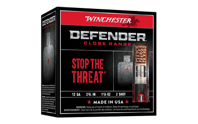 WINCHESTER DEFENDER 12GA 2.75" - 1-1/8OZ #2 25RD 10BX/CS