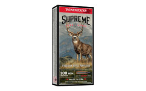 Winchester Supreme Long Range Rifle Ammunition .300 WSM 195gr PT 2900 fps 20/ct