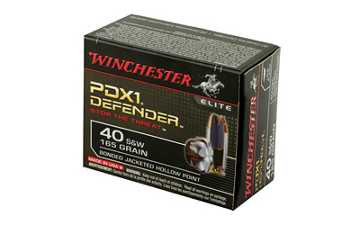 WINCHESTER SUPREME ELITE 40 SW - 165GR PDX1 DEF 20RD 10BX/CS - Image 3
