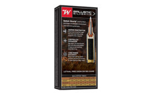 Winchester Ballistic Silvertip ammunition box packaging