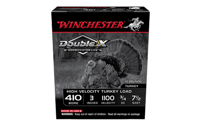 Winchester Double X .410 bore turkey load box