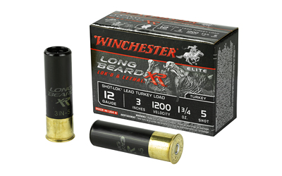 Winchester Long Beard XR Shotshells 12 ga 3" 1-3/4 oz #5 1200 fps 10/ct