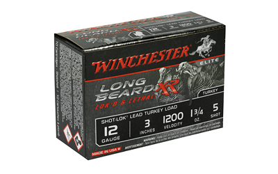 Winchester Long Beard XR Shotshells 12 ga 3" 1-3/4 oz #5 1200 fps 10/ct - Image 2