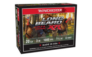 WINCHESTER LONG BEARD XR 20GA - 3" 1-1/4OZ #6 10RD 10BX/CS