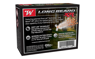 WINCHESTER LONG BEARD XR 20GA - 3" 1-1/4OZ #6 10RD 10BX/CS - Image 2
