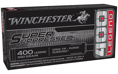 Winchester ammunition box, 400 Legend, 300 grain.